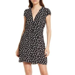 & Other Stories Print Puff Sleeve Dress